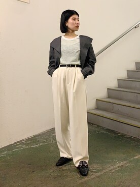 なかさんさん（レディース・156cm）の春コーディネート