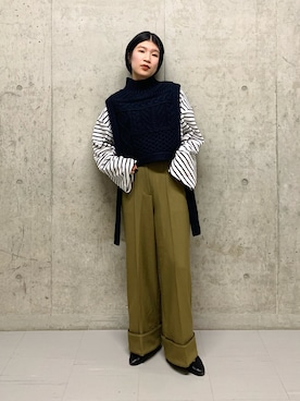 なかさんさん（レディース・156cm）の秋コーディネート