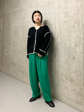 なかさんさん(レディース・156cm)の冬コーディネート