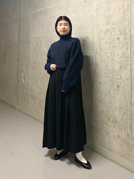 なかさんさん(レディース・156cm)の冬コーディネート