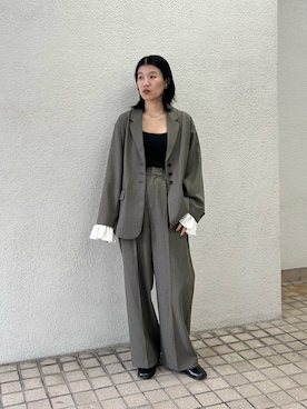 なかさんさん(レディース・156cm)の冬コーディネート