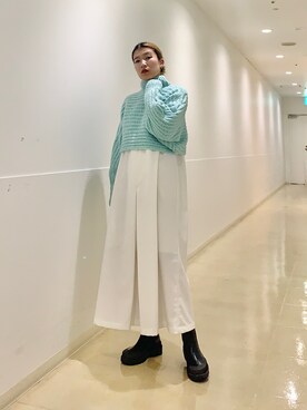 なかさんさん（レディース・156cm）の冬コーディネート