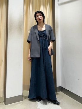 「kbf_ootd」｜「アイテム（ジャケット/アウター）」を使った、なかさんさん（レディース・156cm）の春コーディネート