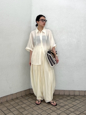 なかさんさん(レディース・156cm)の春コーディネート
