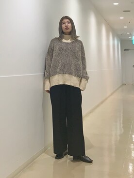 なかさんさん（レディース・156cm）の冬コーディネート