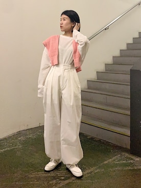 なかさんさん（レディース・156cm）の春コーディネート