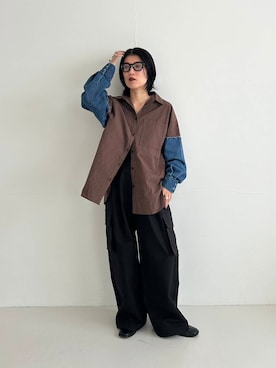 「アイテム（ブラジャー）」を使った、なかさんさん（レディース・156cm）の夏コーディネート