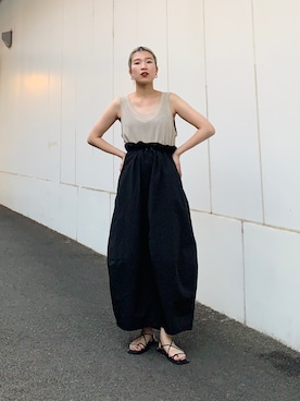 なかさんさん（レディース・156cm）の夏コーディネート