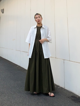 なかさんさん（レディース・156cm）の夏コーディネート