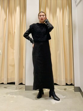 なかさんさん(レディース・156cm)の冬コーディネート