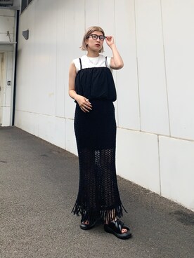 なかさんさん（レディース・156cm）の夏コーディネート
