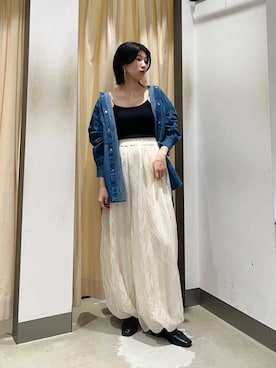 なかさんさん（レディース・156cm）の春コーディネート