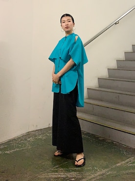 なかさんさん（レディース・156cm）の夏コーディネート