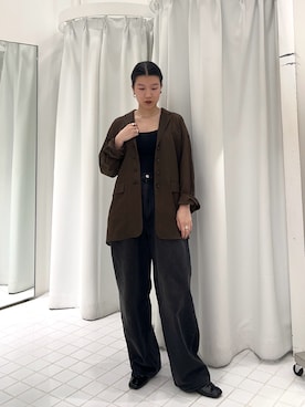 なかさんさん（レディース・156cm）の春コーディネート