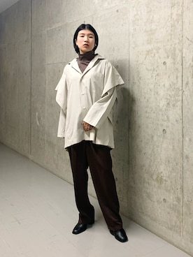 なかさんさん（レディース・156cm）の冬コーディネート