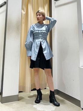 なかさんさん（レディース・156cm）の冬コーディネート