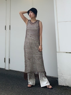 なかさんさん（レディース・156cm）の夏コーディネート