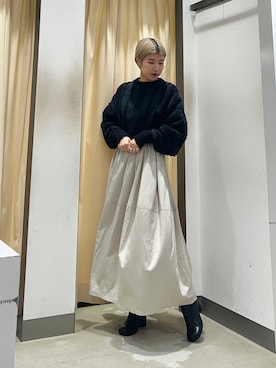 なかさんさん（レディース・156cm）の冬コーディネート