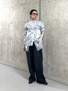 「KBF（ケイビーエフ）のアイテム」を使った、なかさんさん（レディース・156cm）の春コーディネート