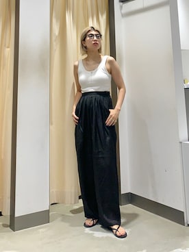 「Ciqi（シキ）のアイテム」を使った、なかさんさん（レディース・156cm）の夏コーディネート