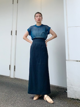 なかさんさん（レディース・156cm）の夏コーディネート