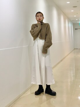なかさんさん(レディース・156cm)の冬コーディネート