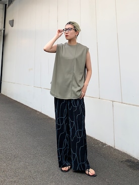 なかさんさん(レディース・156cm)の夏コーディネート