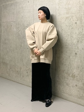 なかさんさん（レディース・156cm）の冬コーディネート