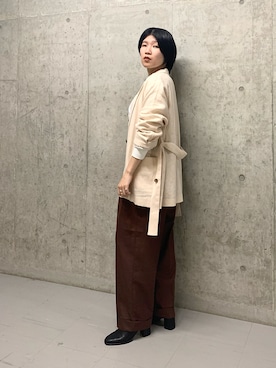 なかさんさん（レディース・156cm）の秋コーディネート