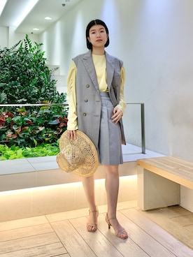 なかさんさん（レディース・156cm）の春コーディネート