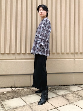 なかさんさん（レディース・156cm）の秋コーディネート