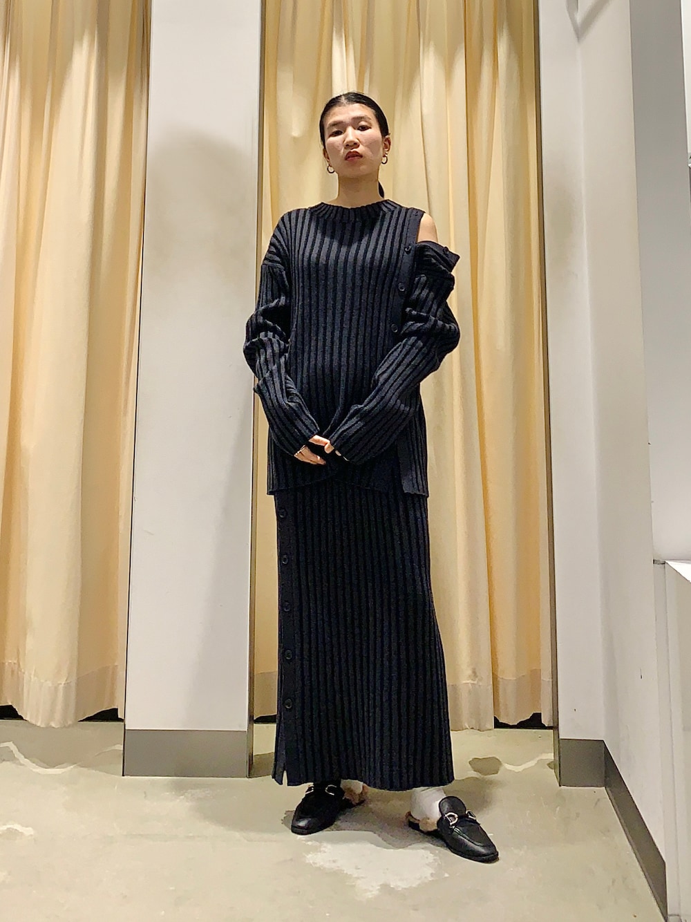 KBF - KBF ニットセットアップ KBFのアイテムを使った「ニットセットアップ」の人気