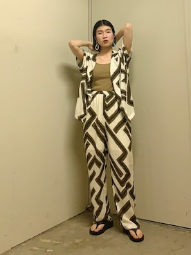 なかさんさん（レディース・156cm）の夏コーディネート