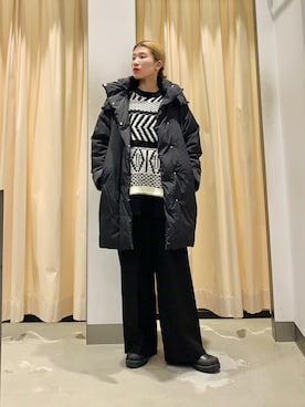 なかさんさん（レディース・156cm）の冬コーディネート