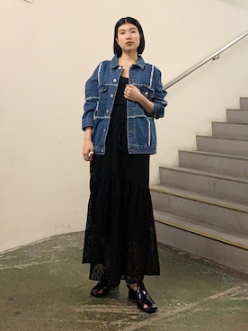 なかさんさん（レディース・156cm）の春コーディネート