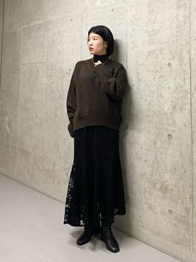 なかさんさん（レディース・156cm）の冬コーディネート