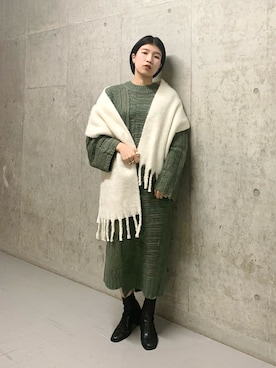 なかさんさん(レディース・156cm)の冬コーディネート