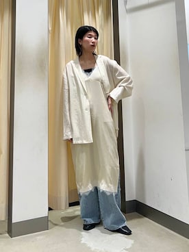 「kbf_ootd」｜「アイテム（ジャケット/アウター）」を使った、なかさんさん（レディース・156cm）の春コーディネート