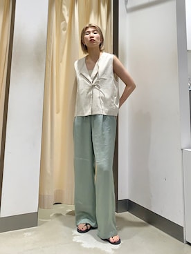 なかさんさん（レディース・156cm）の夏コーディネート