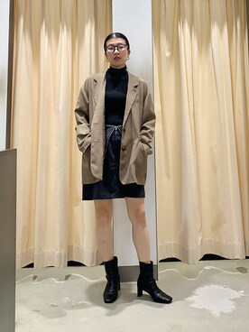 なかさんさん（レディース・156cm）の秋コーディネート