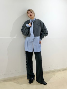 なかさんさん（レディース・156cm）の冬コーディネート