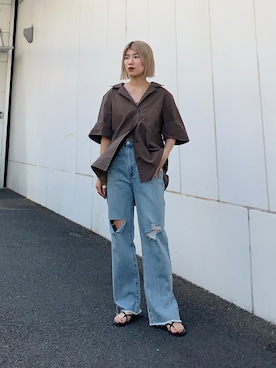 なかさんさん（レディース・156cm）の夏コーディネート