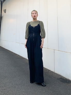 なかさんさん（レディース・156cm）の春コーディネート