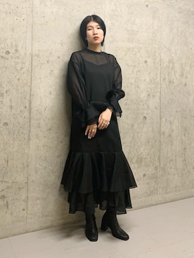 なかさんさん（レディース・156cm）の秋コーディネート