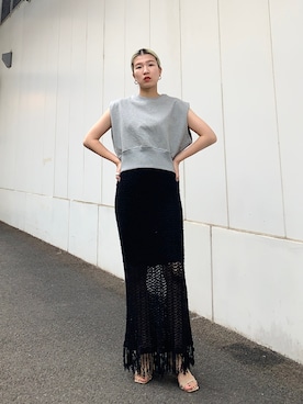 なかさんさん（レディース・156cm）の夏コーディネート