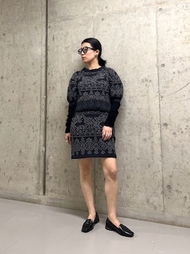 なかさんさん（レディース・156cm）の冬コーディネート