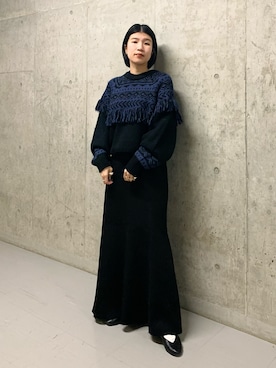 なかさんさん（レディース・156cm）の冬コーディネート