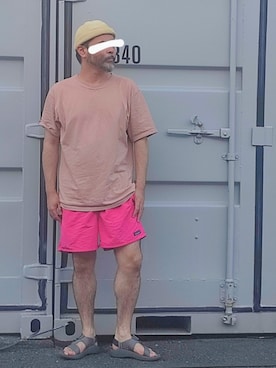 「アイテム（その他パンツ）」を使った、アマタウロスさん（メンズ・169cm）の夏コーディネート
