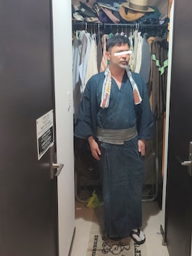 「glamb（グラム）のアイテム」を使った、アマタウロスさん（メンズ・169cm）の夏コーディネート