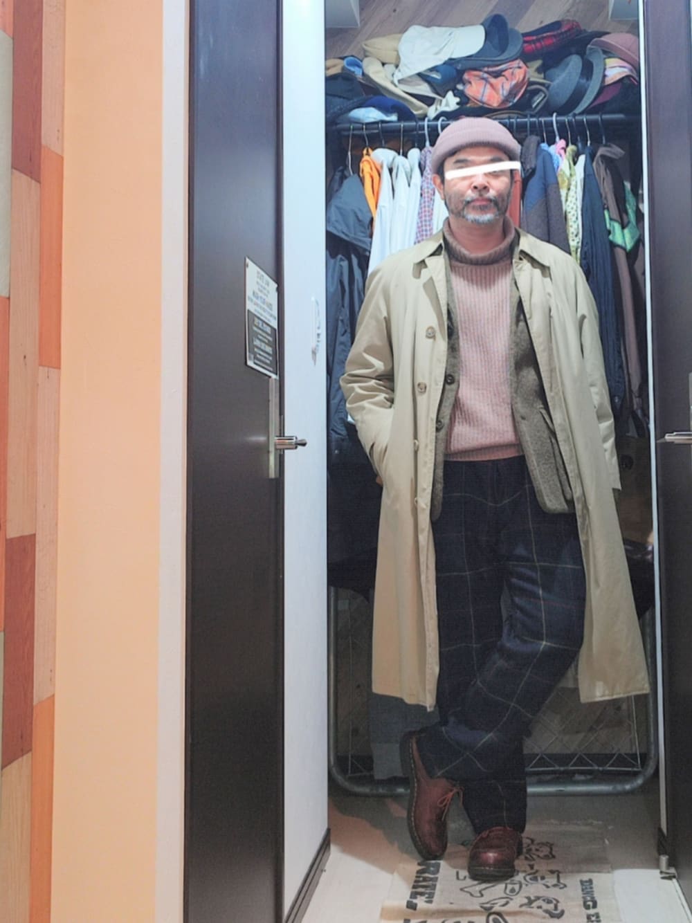 BURBERRYのステンカラーコートを使った人気ファッションコーディネート